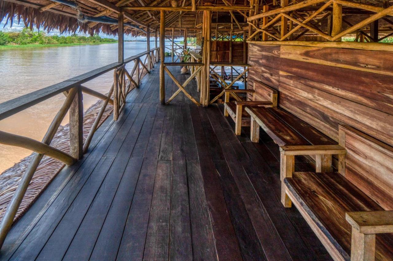Cabana Flotante Kurupira เลติเซีย ภายนอก รูปภาพ