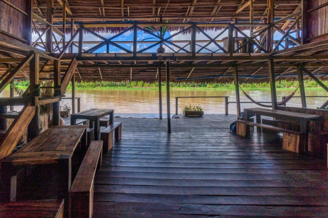 Cabana Flotante Kurupira เลติเซีย ภายนอก รูปภาพ