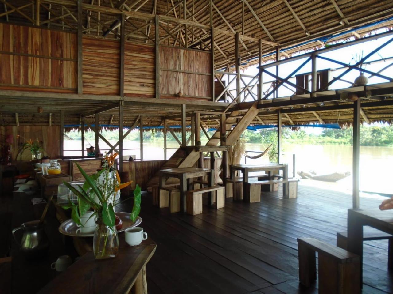 Cabana Flotante Kurupira เลติเซีย ภายนอก รูปภาพ